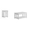 Alaterre Furniture 36 W, 22 L, 18 H, Pine with Composite Wood, White ANCT0214WH - alternate 1